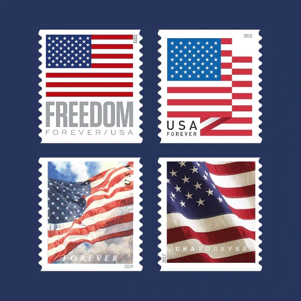 American Flag Stamp