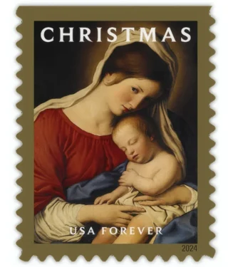 Christmas Virgin and Child 2024